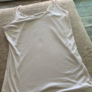 White tank top
